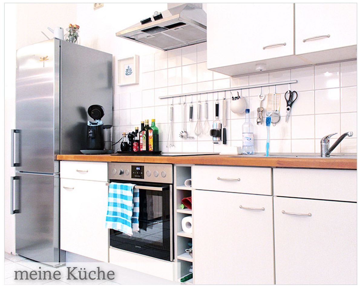 Bild einer Einbauküche mit Kühlkombination _ Anke Hedfeld_Different affairs
