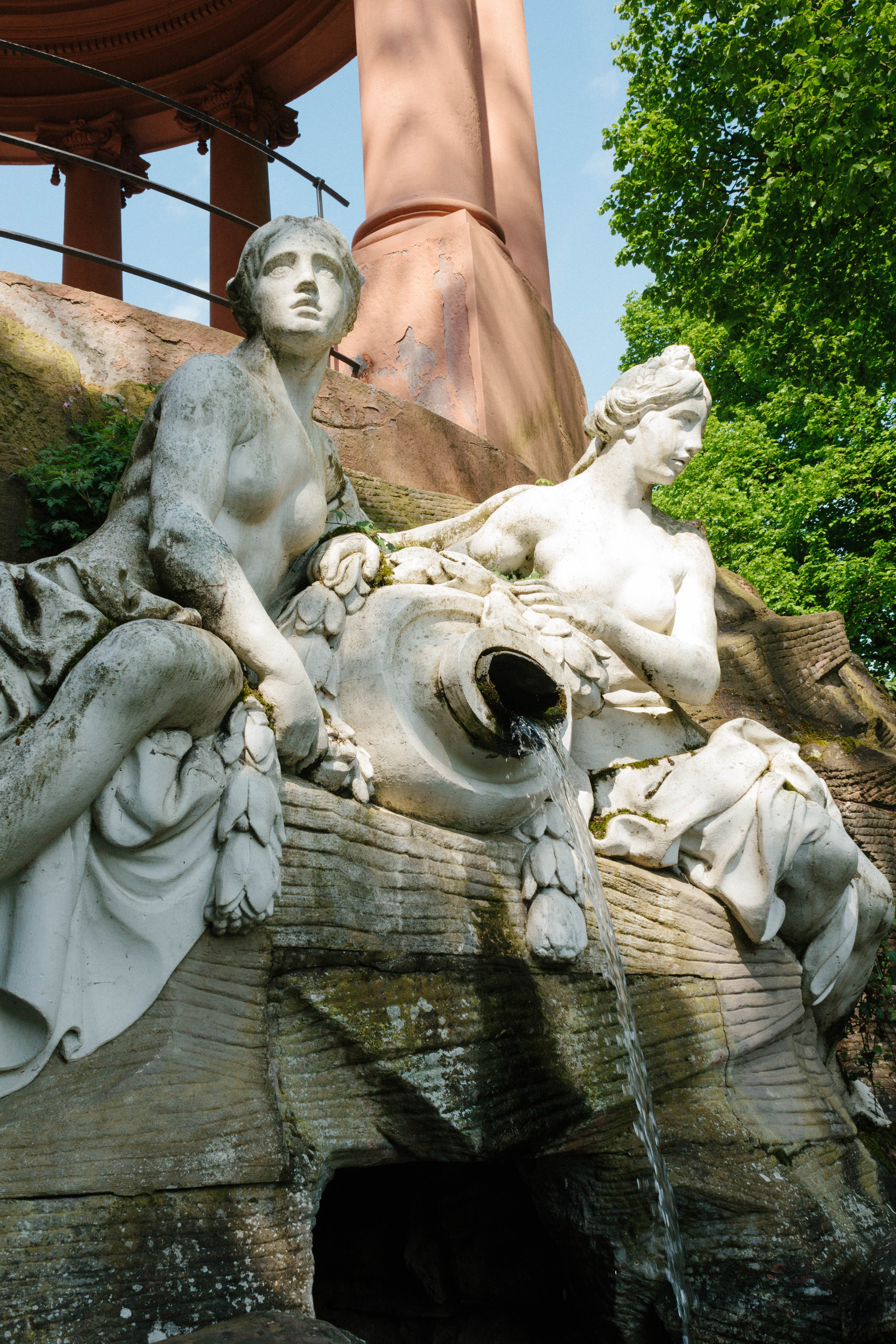 Brunnen im Schlosspark Schwetzingen
